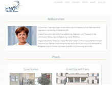 Tablet Screenshot of hno-stastny.de